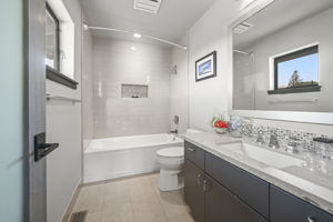 UPSTAIRS (HALL BATHROOM)