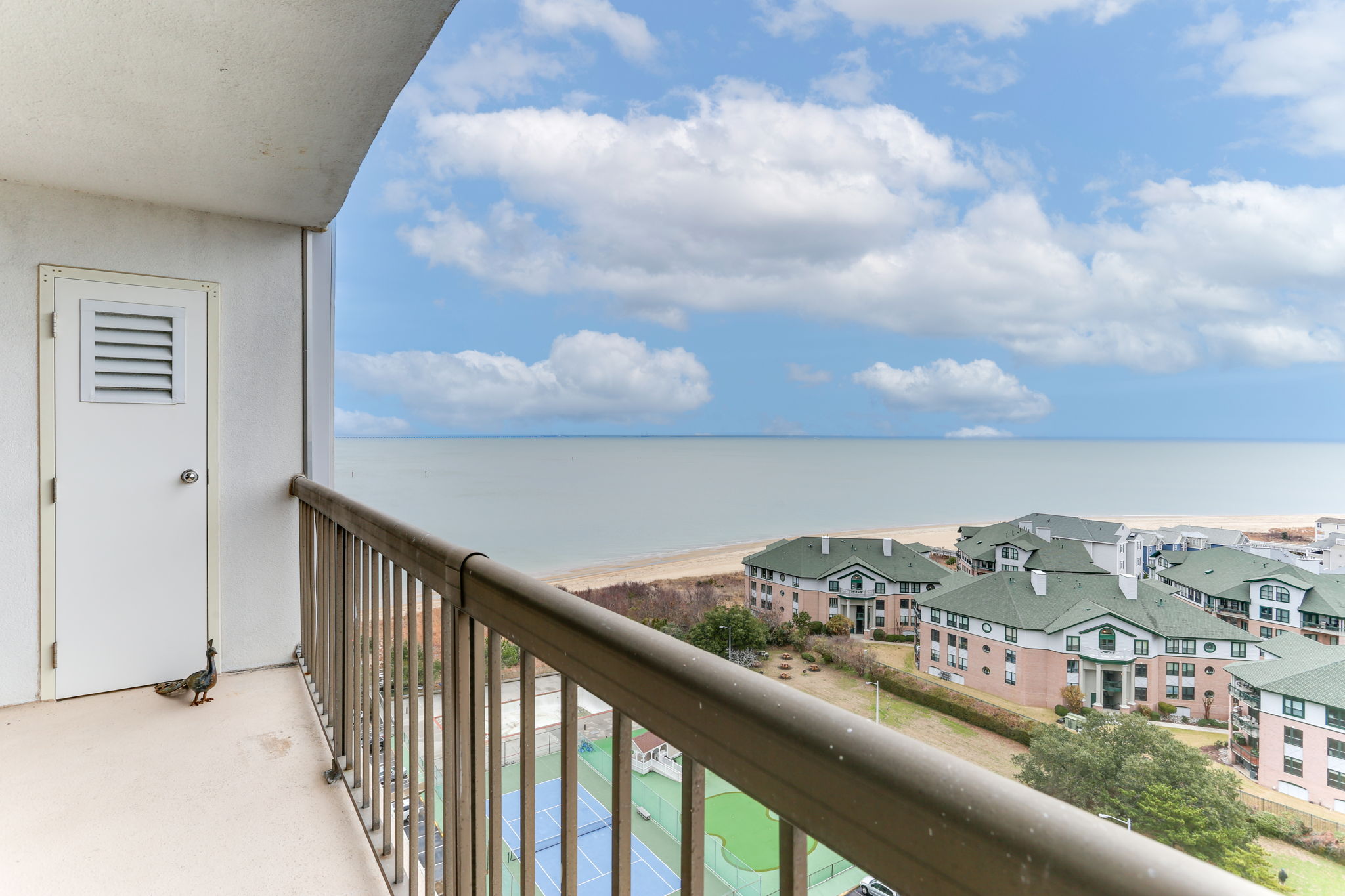 Balcony off of living area