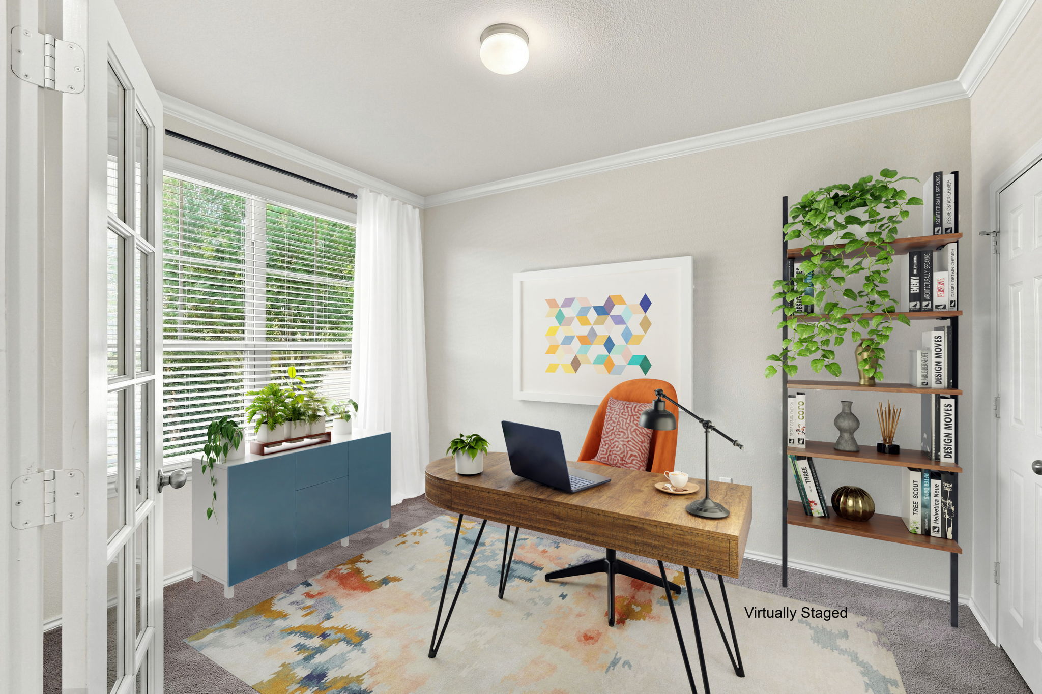 Office Virtually Staged