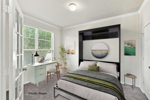 Guest Room/Office Virtually Staged