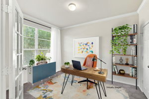 Office Virtually Staged