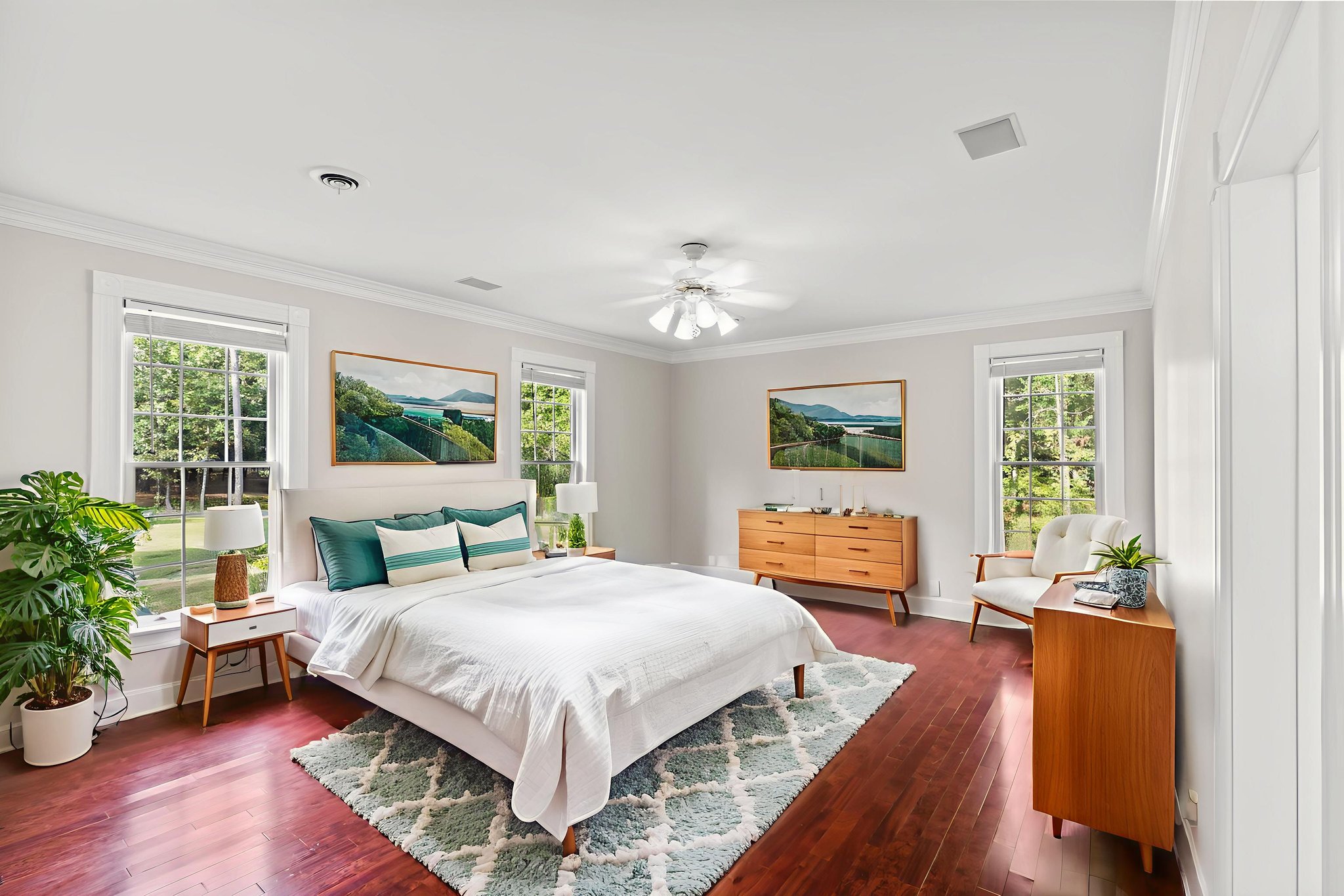 Skyline Virtual Staging Bedroom