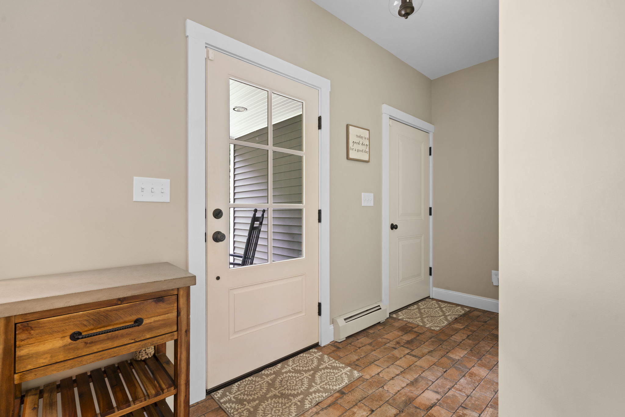 Front and garage door