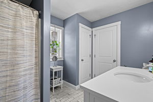Upstairs bathroom