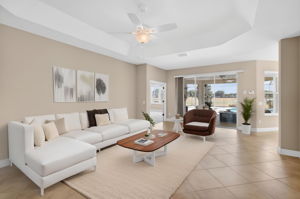 Living Room-Virtually Staged