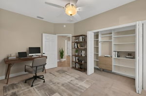 Second Bedroom as Office-Virtually Staged