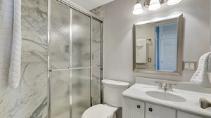 Master bath with walk in shower