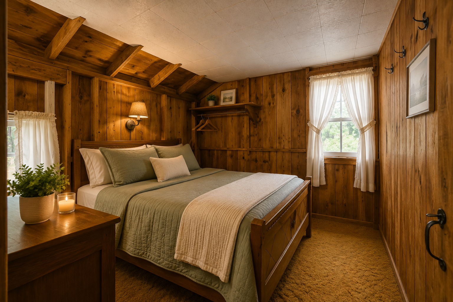 Cozy bedroom