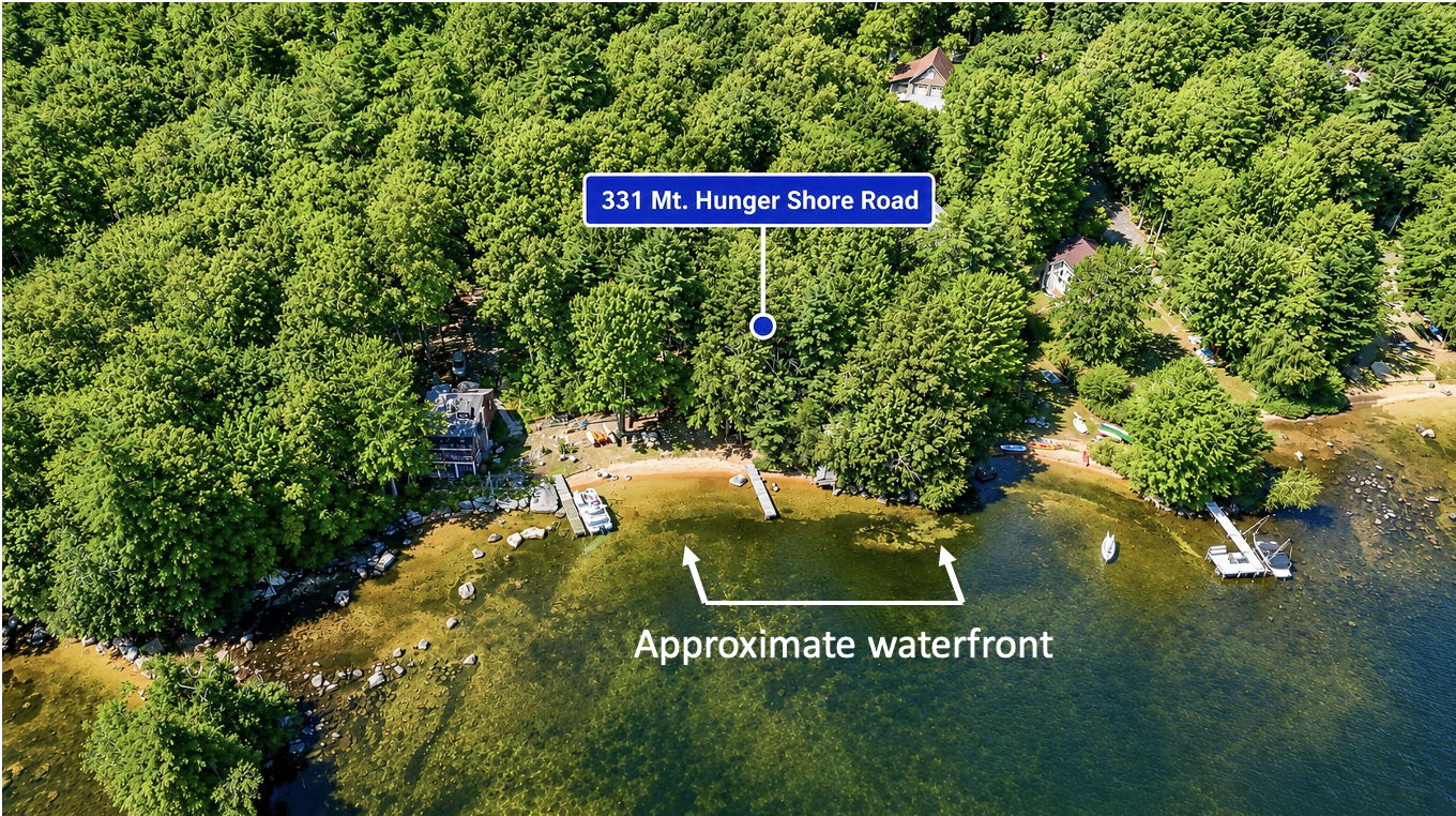 Approximate waterfront