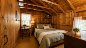 Beautiful wood throughout