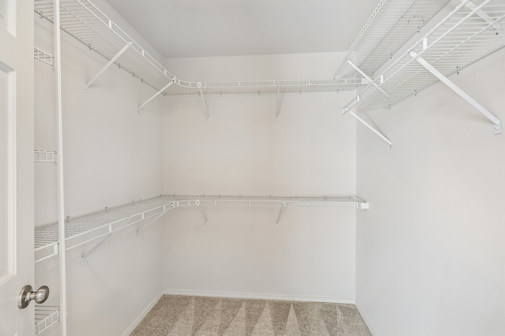 Large walk in Primary closet.