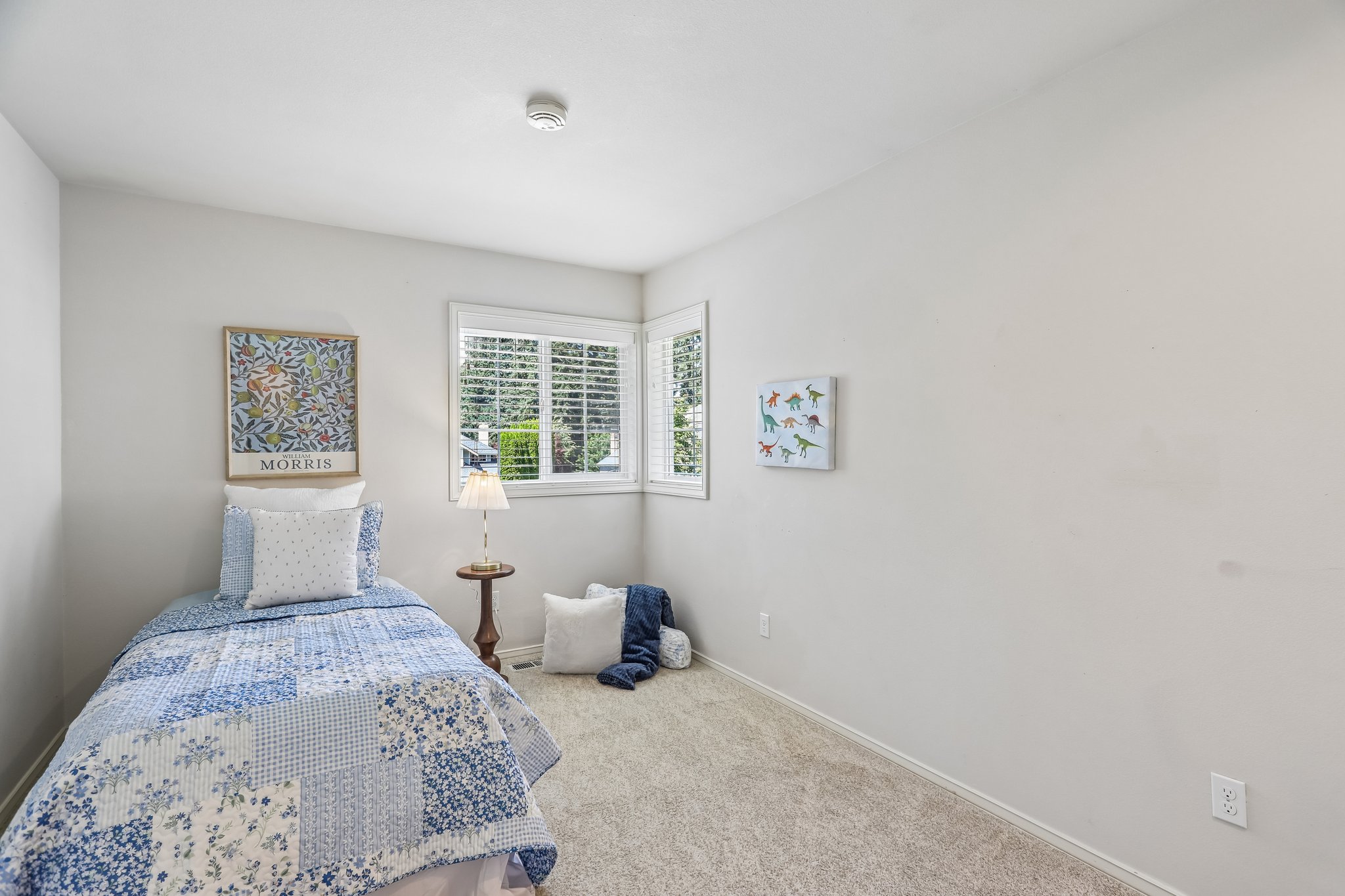 One of four bedrooms!