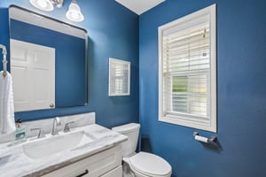 Main floor powder bathroom.