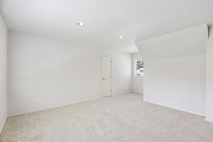 Go up the back staircase to this large bonus space.
