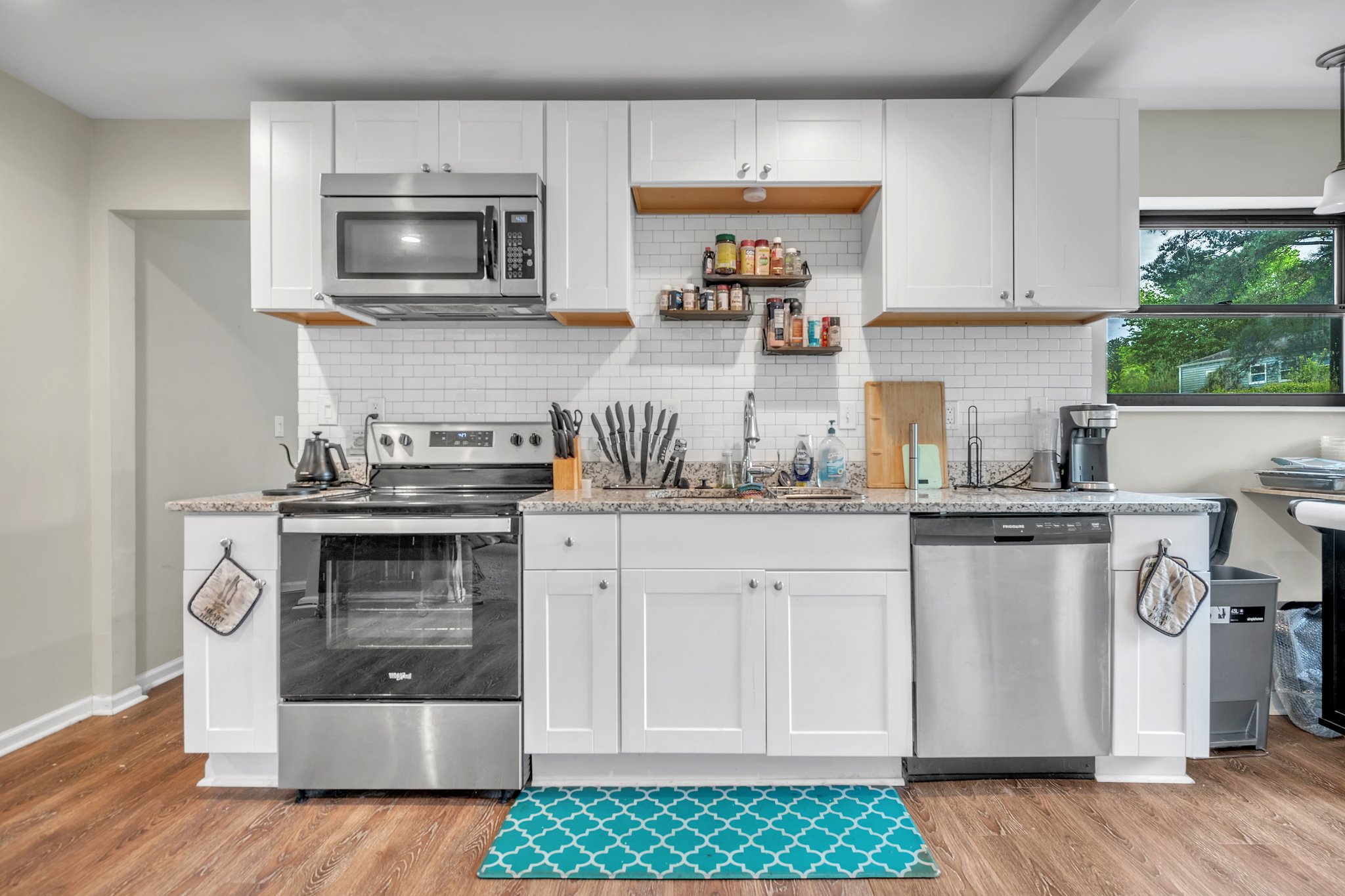 open concept kitchen