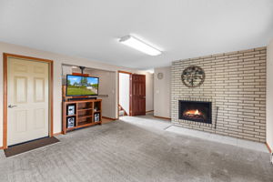 Lower Level - Door to garage