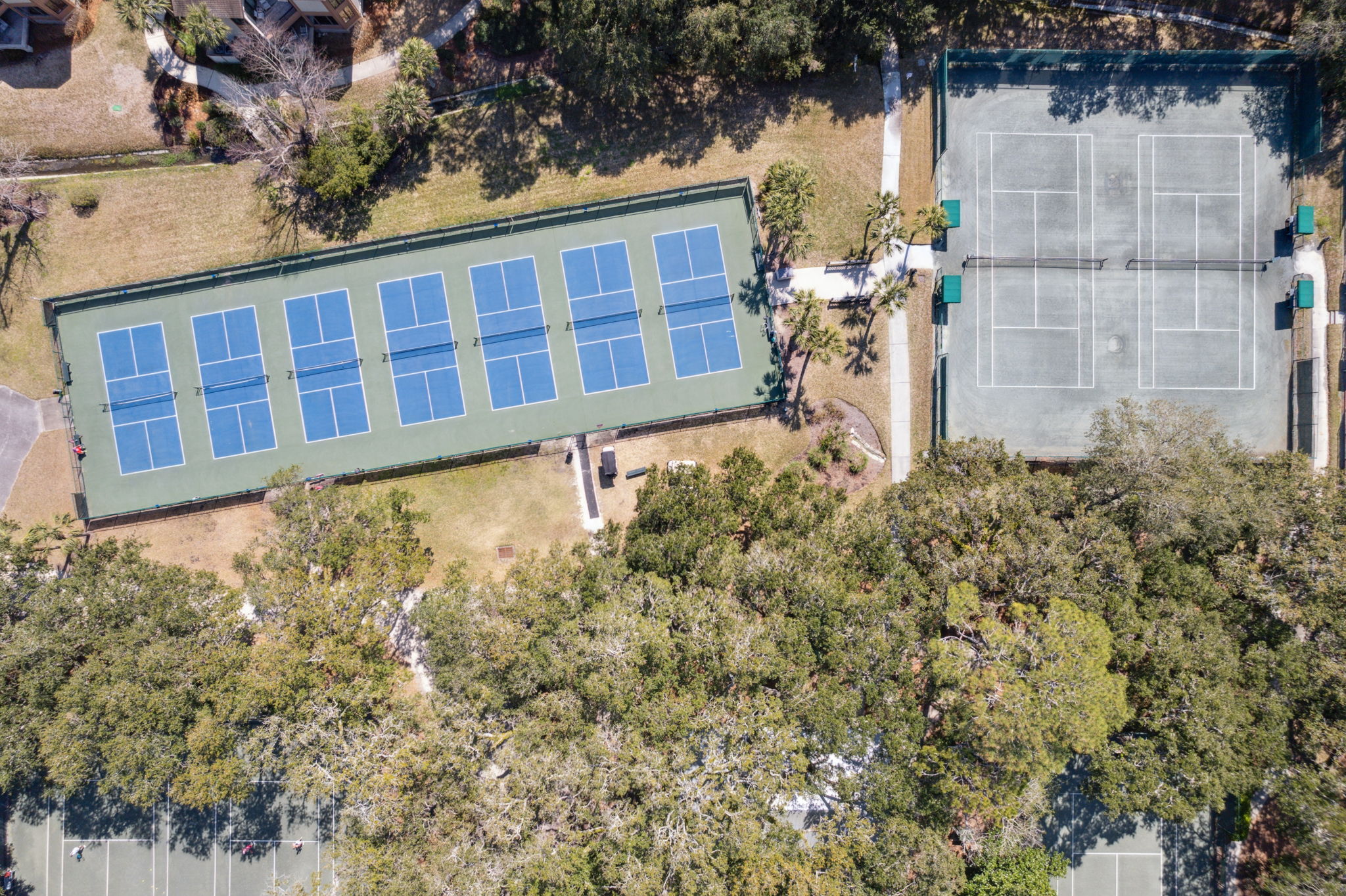 Tennis and Pickleball.