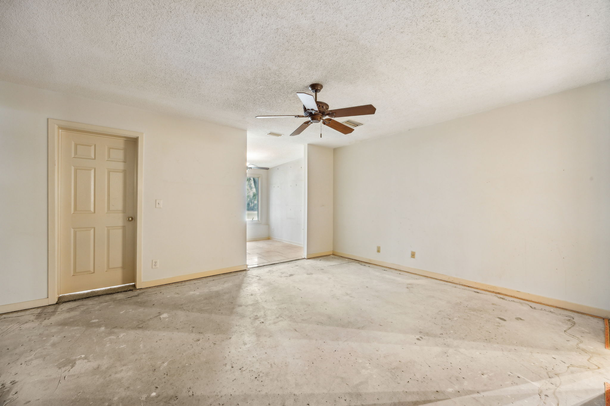 Primary Bedroom Overlooks Golf Course.