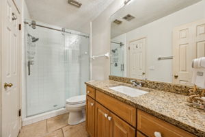 Second Bathroom with Walk-in Shower.