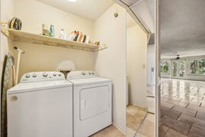 Laundry Room Area.