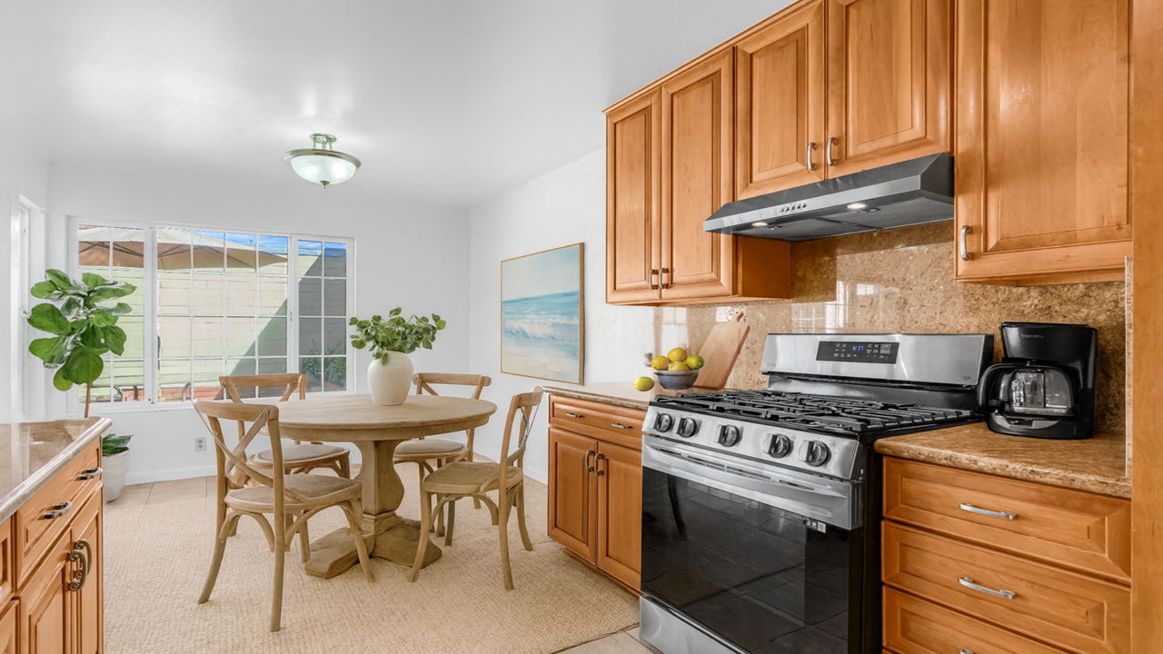 Kitchen & Dining Virtually Staged