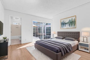 Primary Suite 1 Virtually Staged