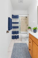 Hall Bath Virtually Staged