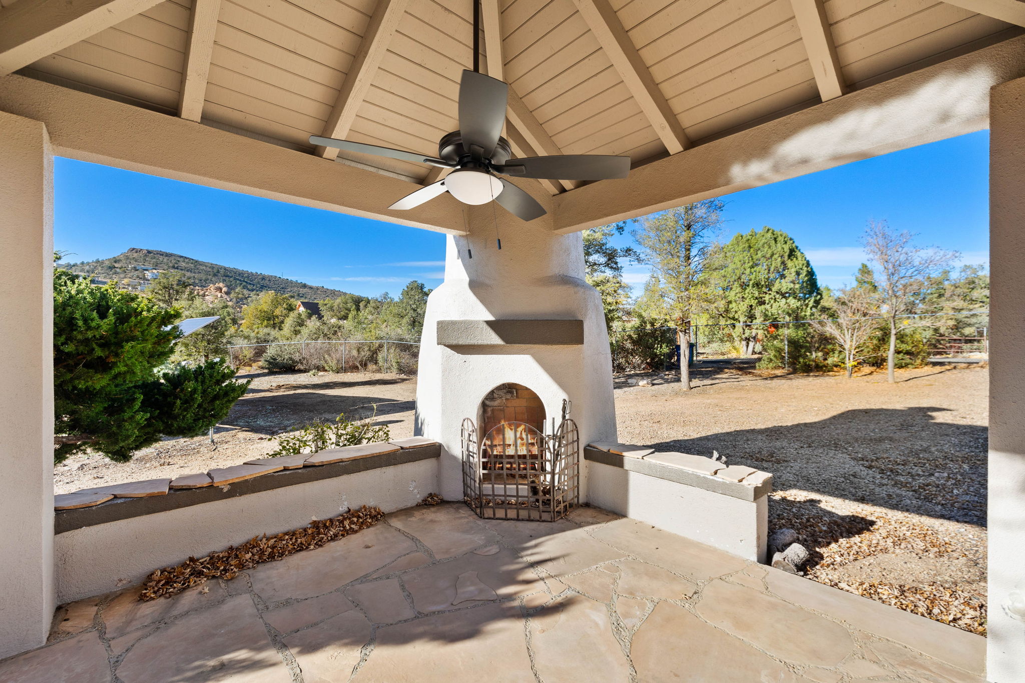 Outdoor Fireplace