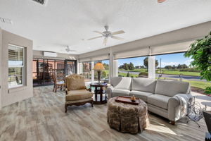 Spacious 408sf Enclosed Lanai with Mini-Split