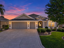 Twilight Front Elevation