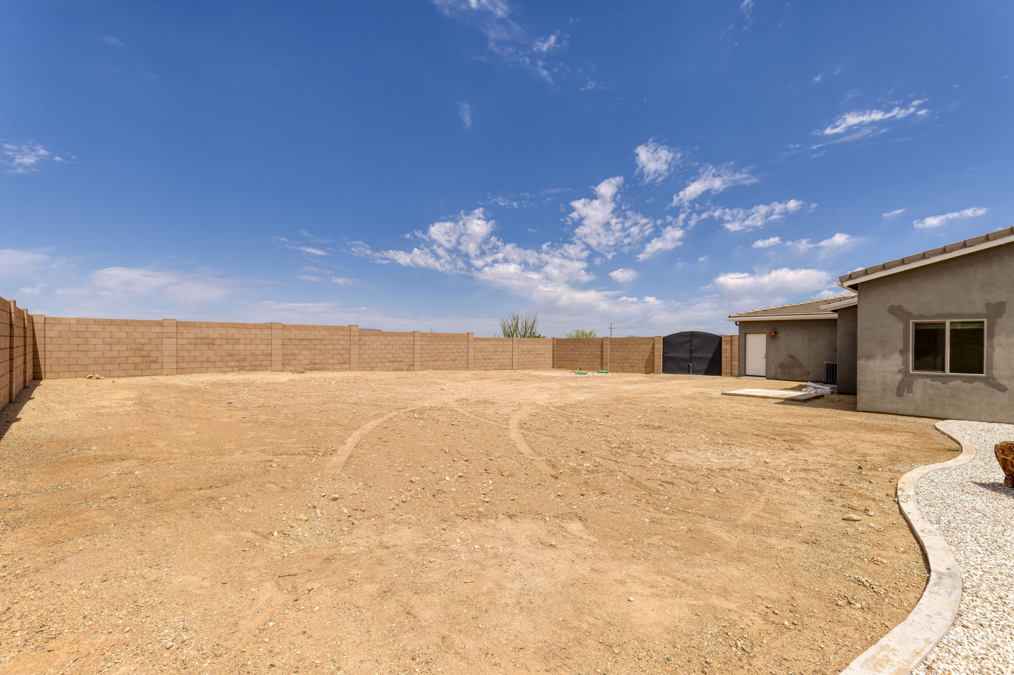 Space for play or a pool!