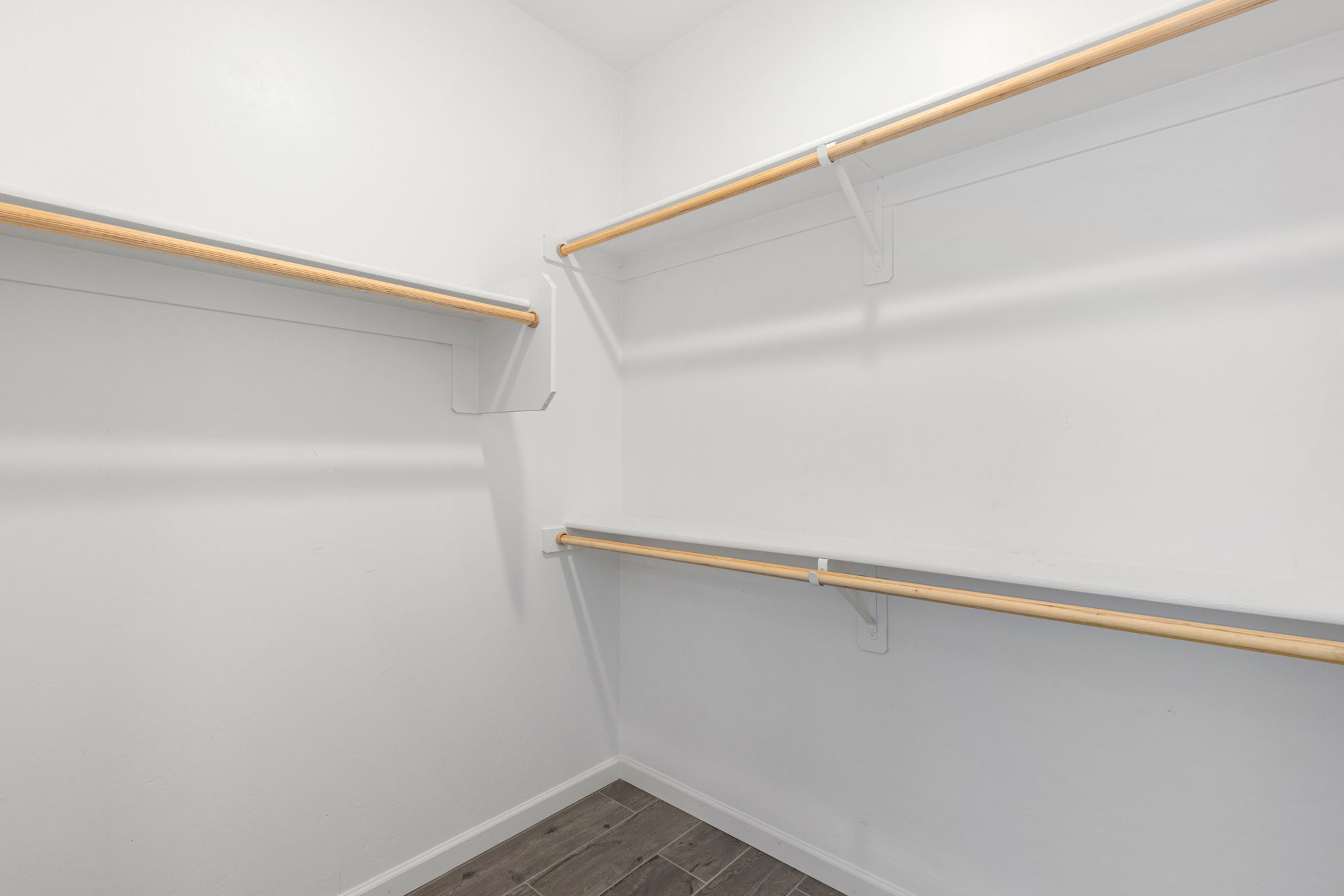 Walk-in closet in Bedroom 3