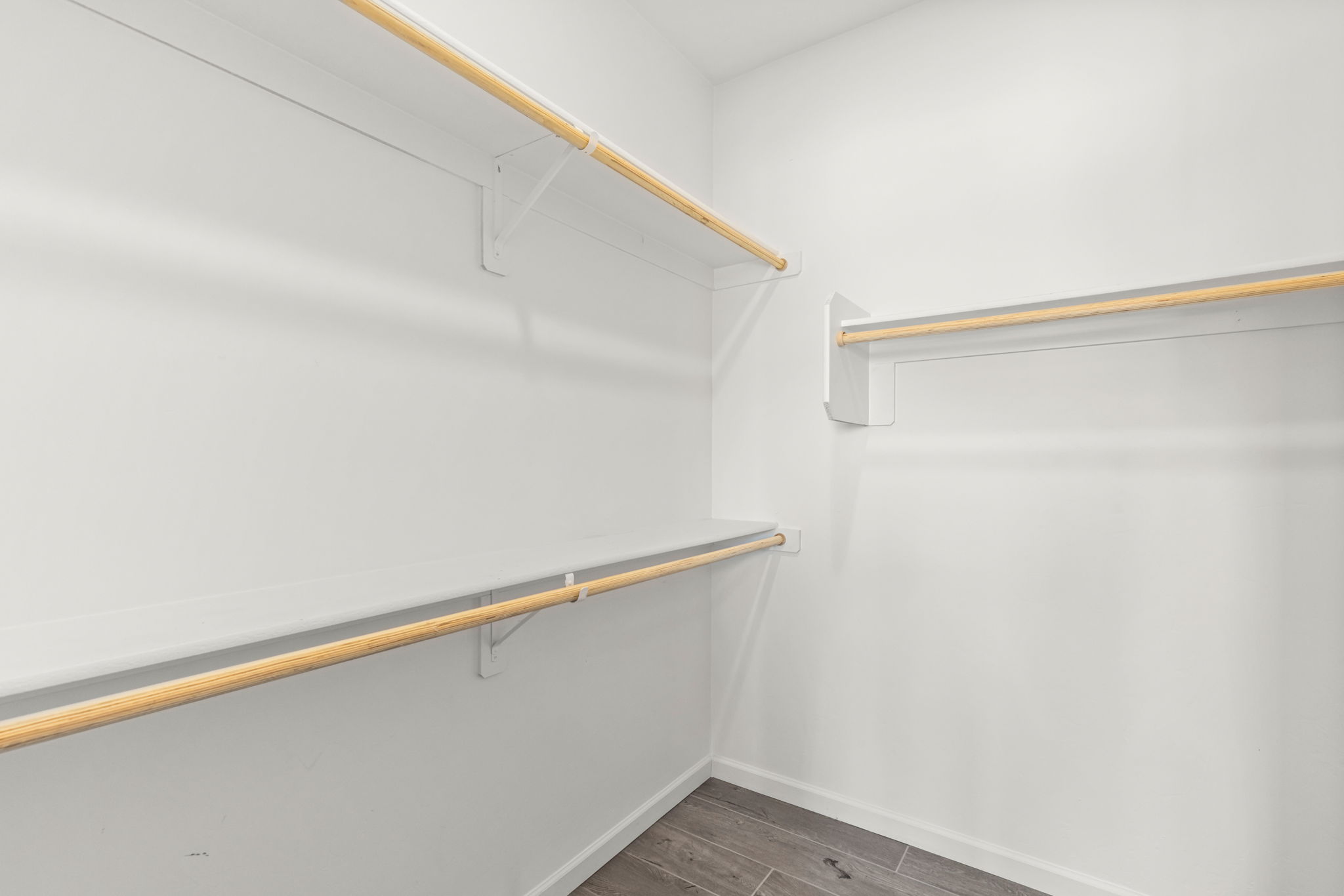 Walk-in closet in Bedroom 4