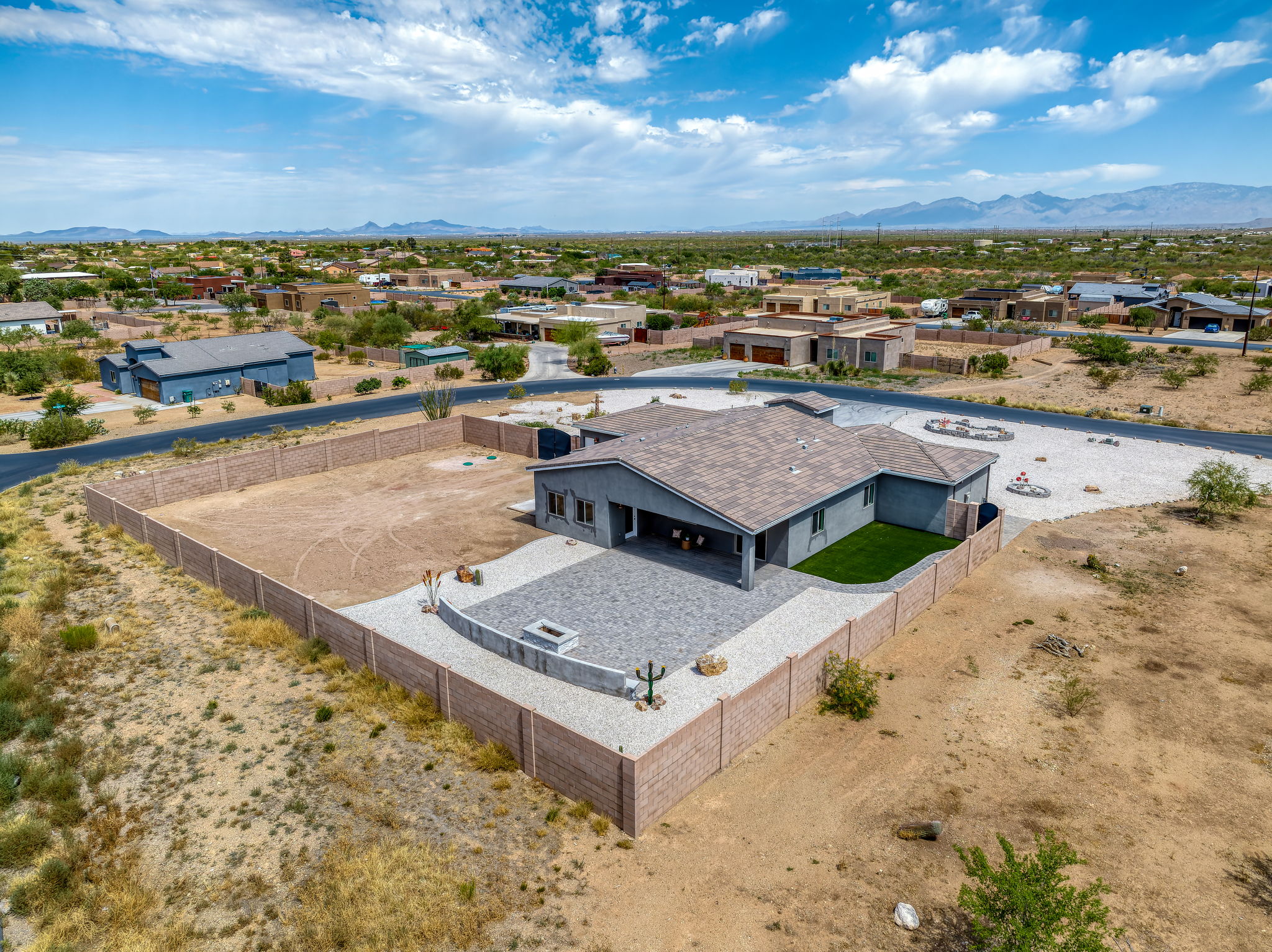 Aerial lot