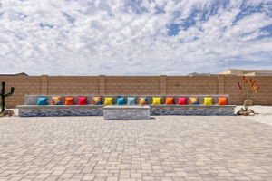 Paver patio, firepit and plenty of seating!