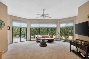 Climate Controlled, Glass-Enclosed Florida Room