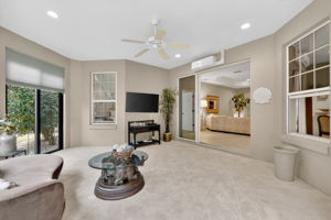 Climate Controlled, Glass-Enclosed Florida Room