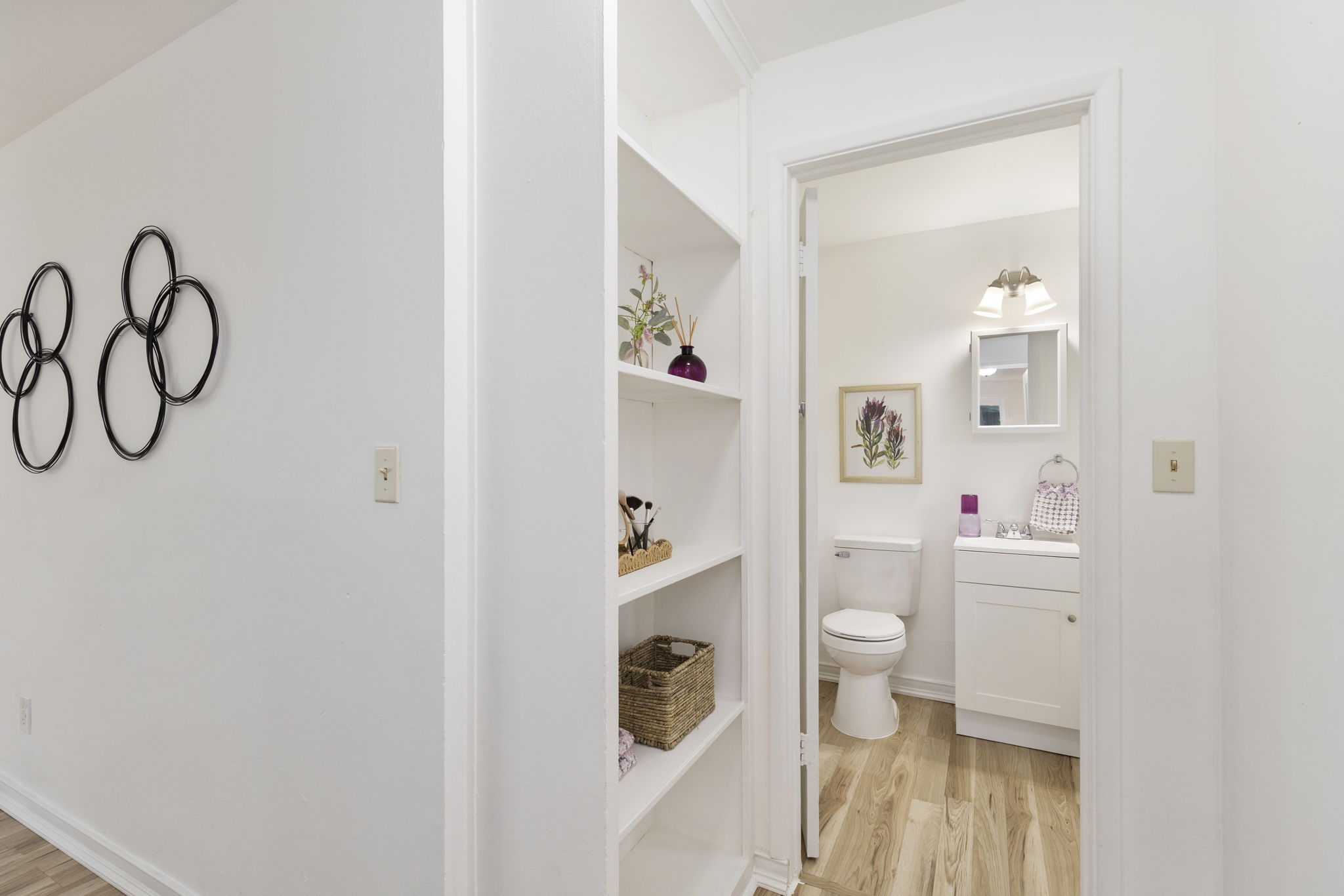 3326 - Built-in storage and refreshed bathroom!