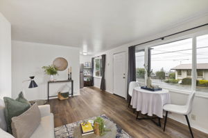 3328 - Looking from the living room into the kitchen.