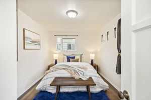 3328 - Bedroom accommodates a queen bed!