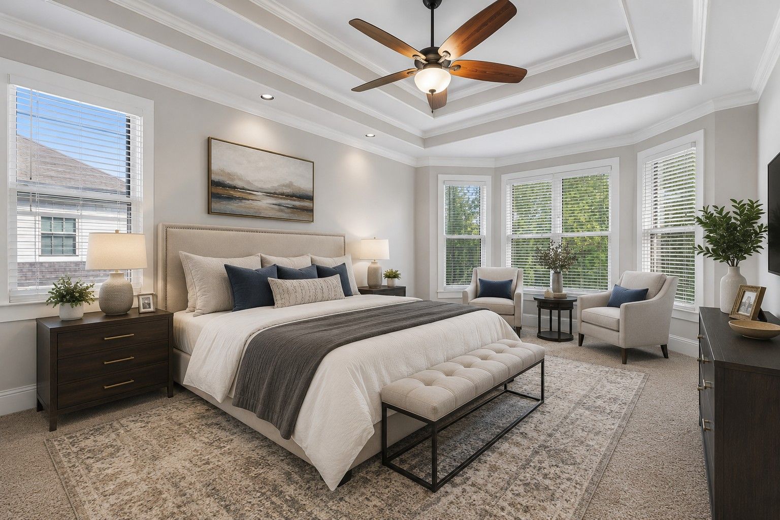 Virtually Staged - Primary Bedroom