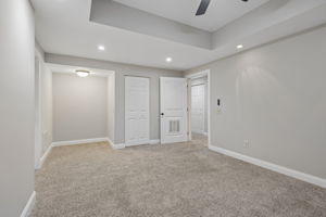 5th Bedroom in Finished Basement