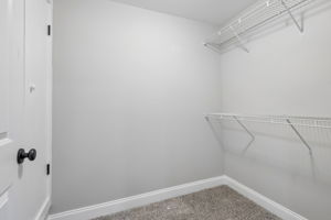 Walk-in Closet 5th Bedroom in Finished Basement