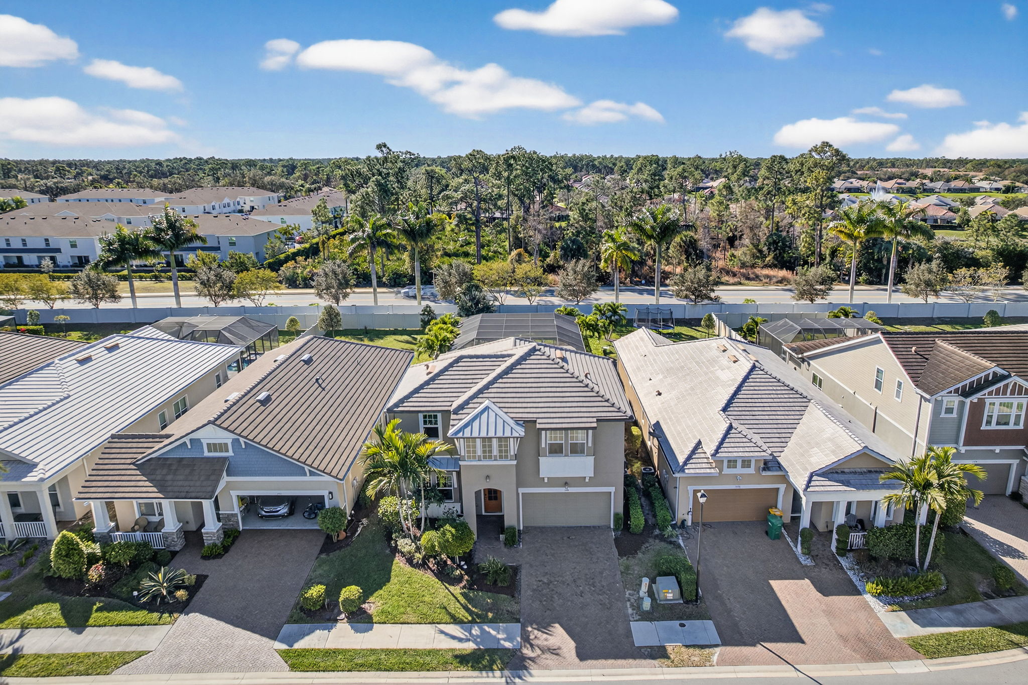 Aerial Front Exterior 1