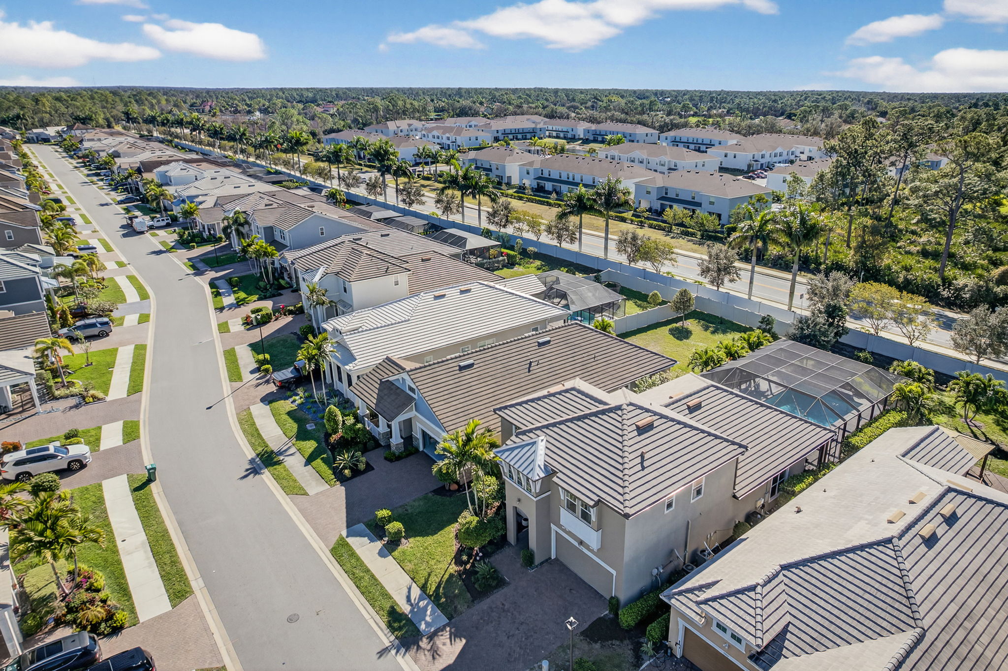 Aerial Front Exterior 3