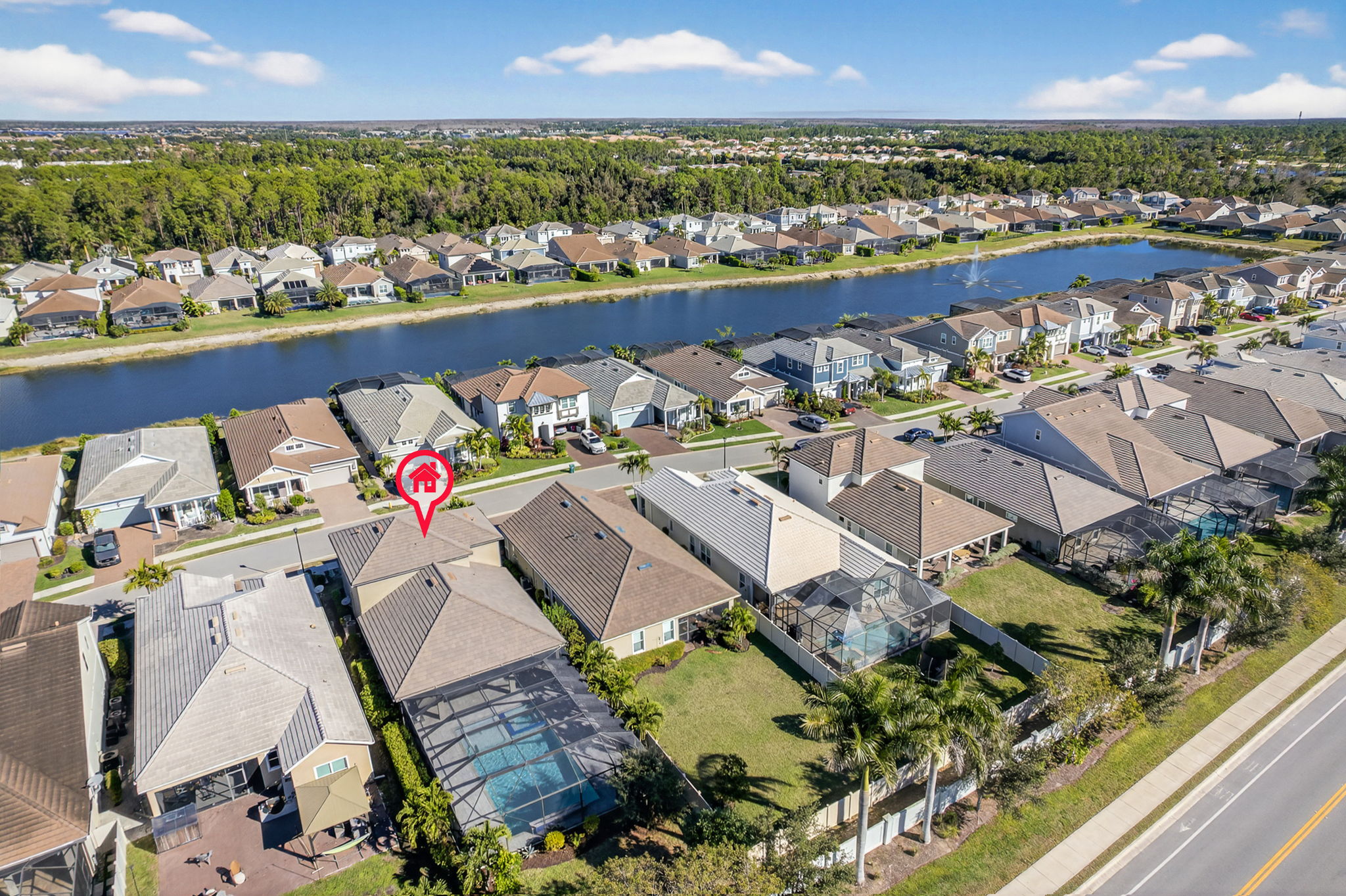 Aerial Rear Exterior 3-marker