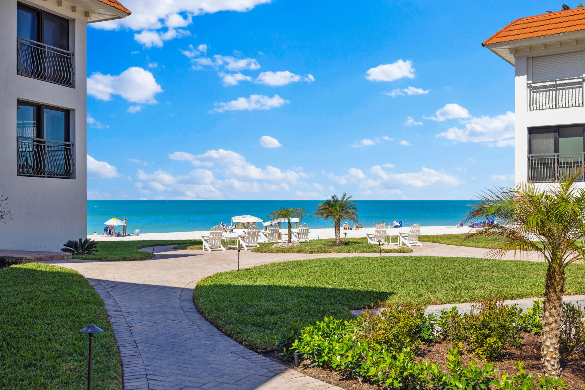 Walkway to beach