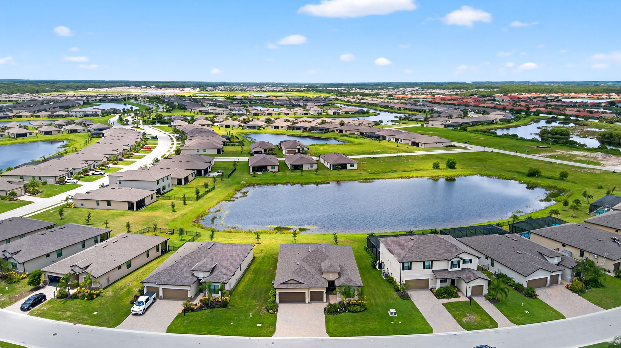 Aerial Front Exterior 1