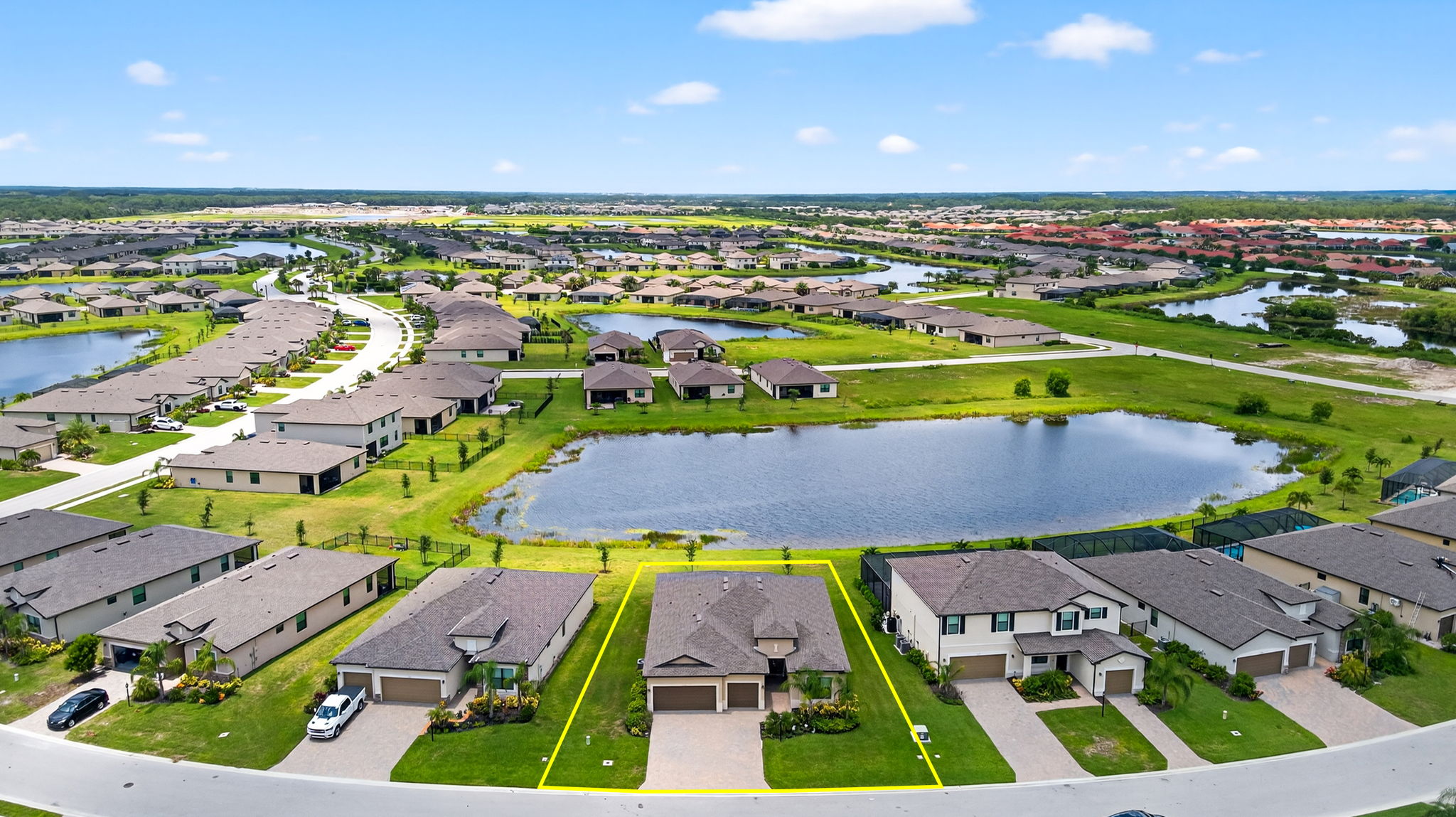 Aerial Front Exterior 1 - lot line