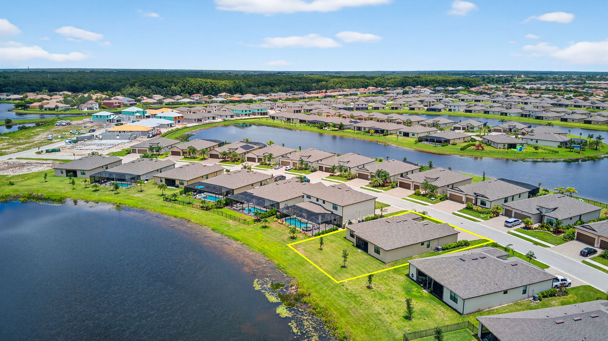 Aerial Rear Exterior 1 - lot line